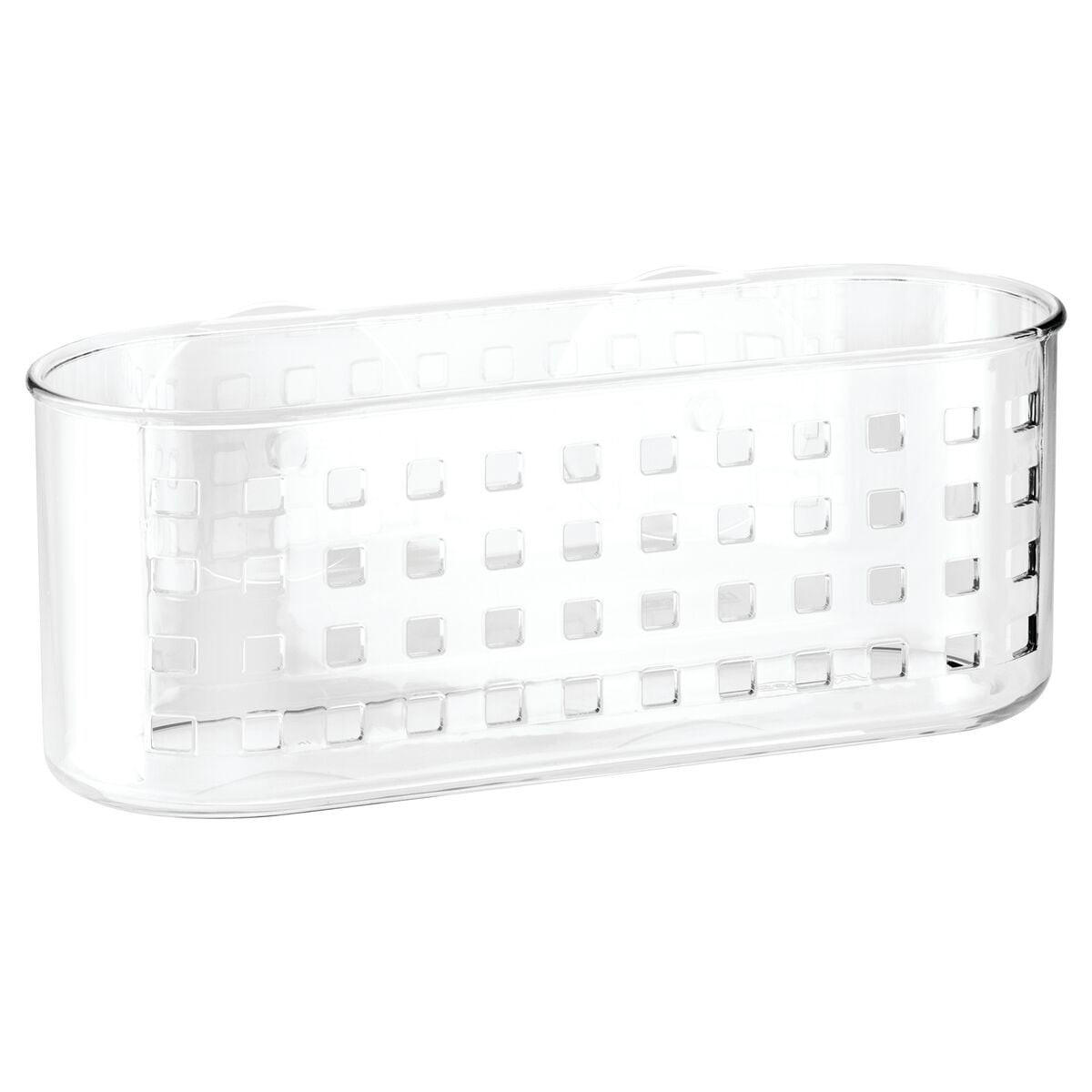 DUSCHKORB mit Saugnäpfen - Transparent, Kunststoff (25.91/13.21/4.3cm) - Calicosy