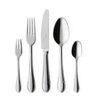 TAFELBESTECK Mademoiselle silber 180er Set - Silberfarben, Metall - Villeroy & Boch