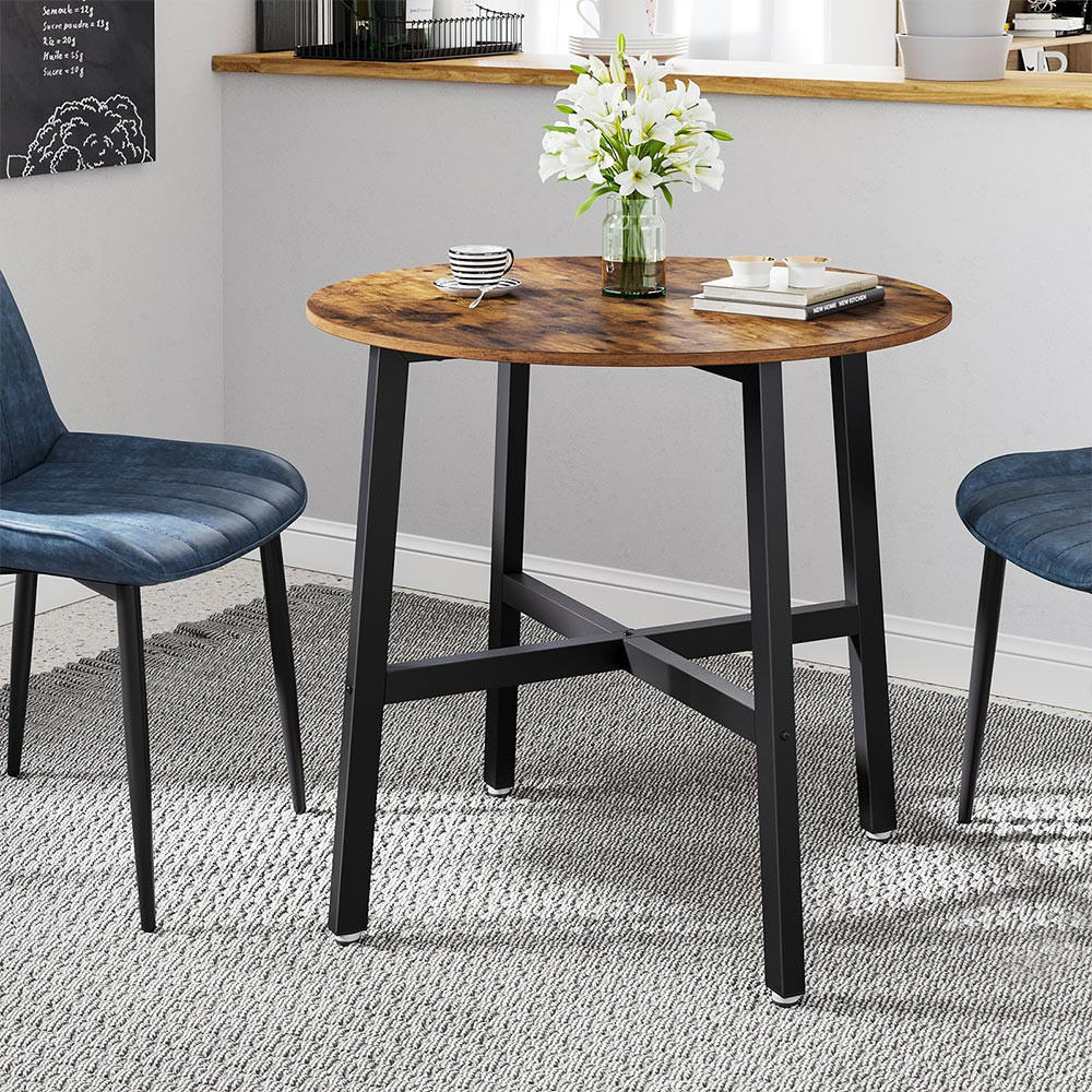 KÜCHENTISCH ESSTISCH - Braun, Holzwerkstoff (80/80/75cm) - Hansiro
