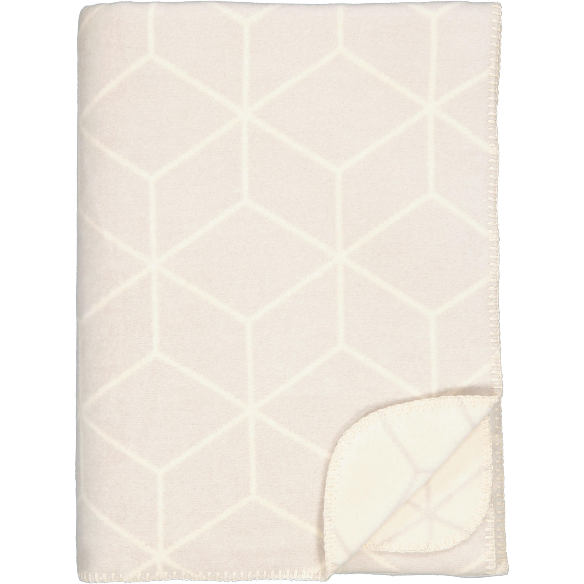 WOHNDECKEN CARRÉ FRENCH LINEN - Beige, Textil (150/200cm) - Zöllner