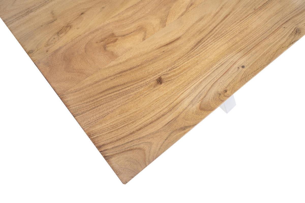 ESSTISCH DEAN - Eichefarben/Beige, Holz (80/140/77cm) - SAM