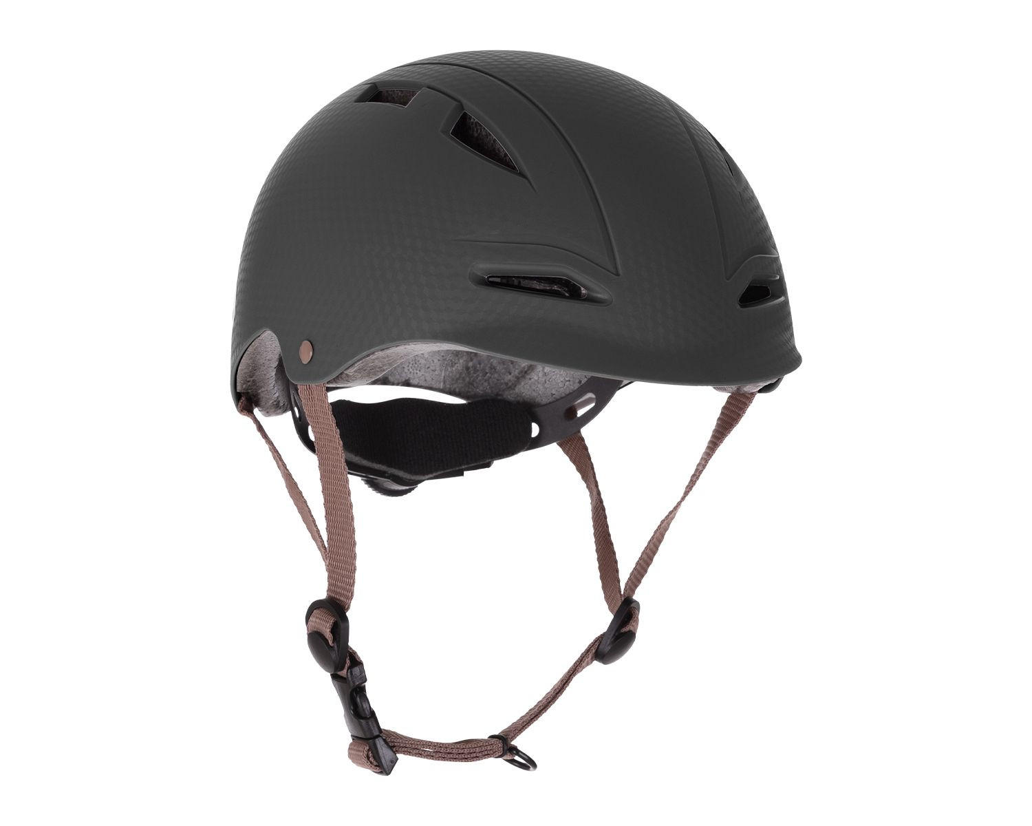 KINDERHELM 46-56 schwarz 46-56 cm, 9 Öffnungen, verstellbare Gurte, ab 2 Jahren, Kinderhelm - Schwarz, Kunststoff (21/25cm) - Kikka boo
