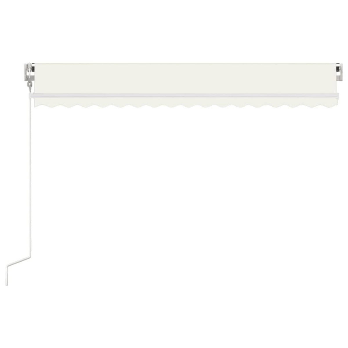 MARKISE Automatisch Einziehbar 450x300 cm Creme - Creme, Metall (450/1/450cm) - furnicato