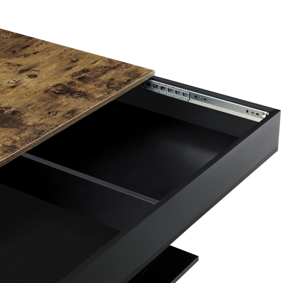 COUCHTISCH Lünen 110/60/40 - Braun, Holzwerkstoff (60/110/40cm) - [en.casa]