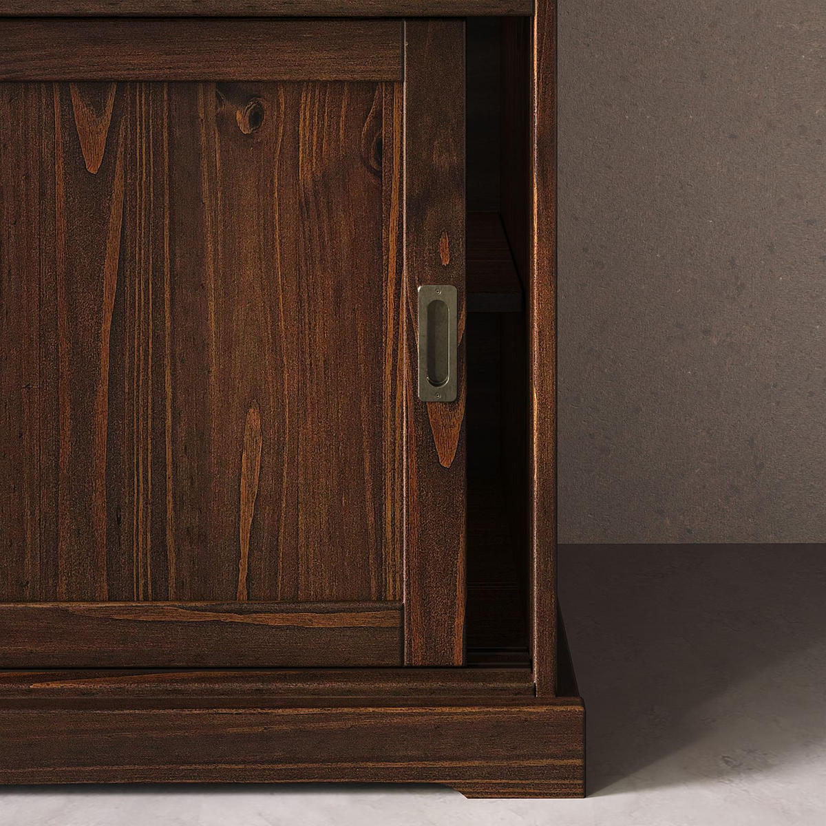 KOMMODE SAVONA - Nussbaumfarben, Holz (110/84/46cm) - IDIMEX