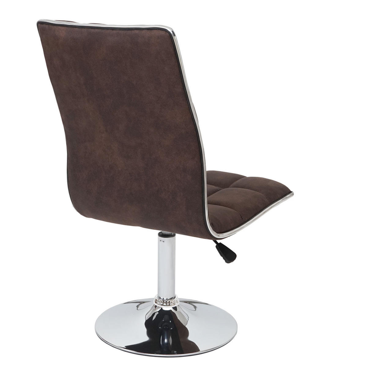 ESSZIMMERSTUHL 2er-Set 103x43x54cm Sitzhöhe 41cm Stoff/Textil vintage Dunkelbraun - Dunkelbraun, Textil (43/103/54cm) - CHEFGASTRO