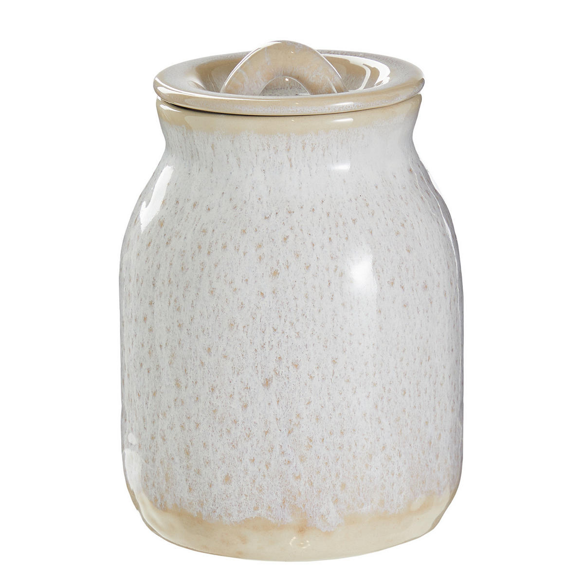 AUFBEWAHRUNGSDOSE Portimao - Beige, Keramik (11/15/11cm) - Butlers