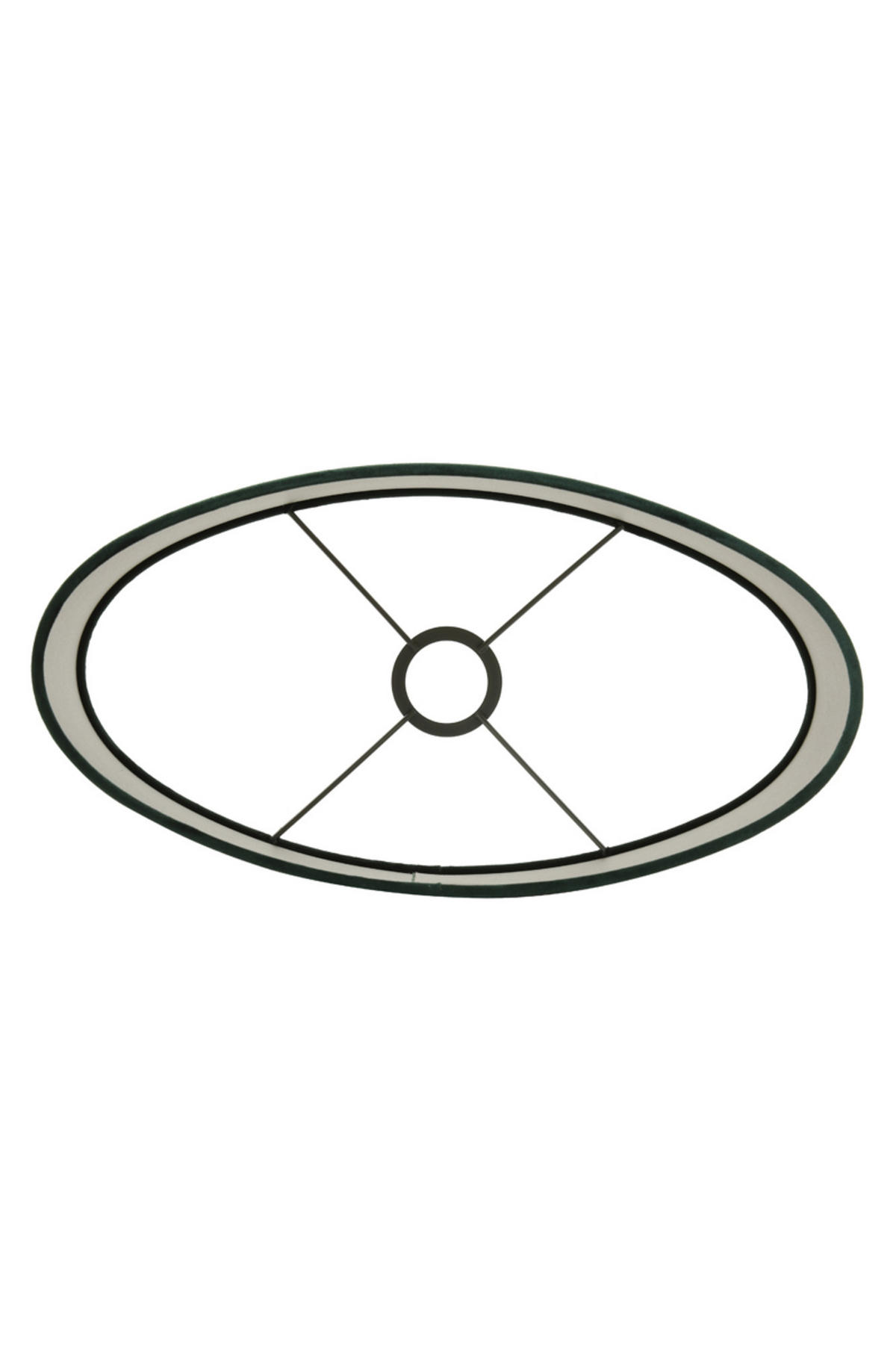 LAMPENSCHIRM Velours Grün 45/21/32 cm - Grün, Textil (45/21/32cm) - Light & Living