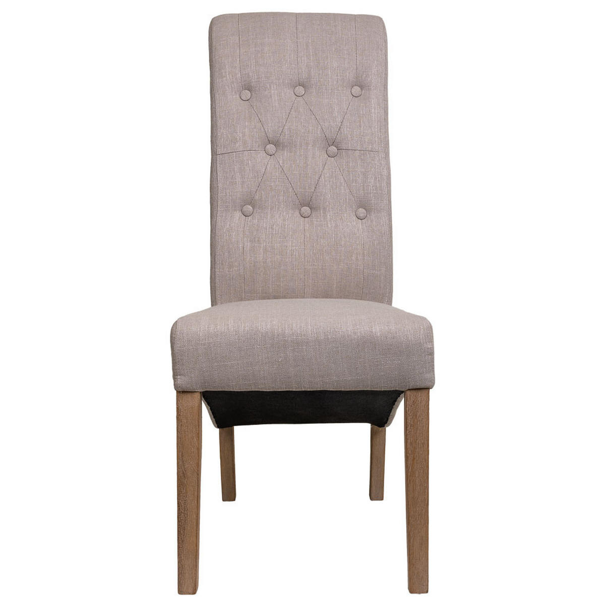 STUHL aus Holz, grau, 44x58x48cm - Grau, Kunststoff (44/107/58cm) - Wanderlust