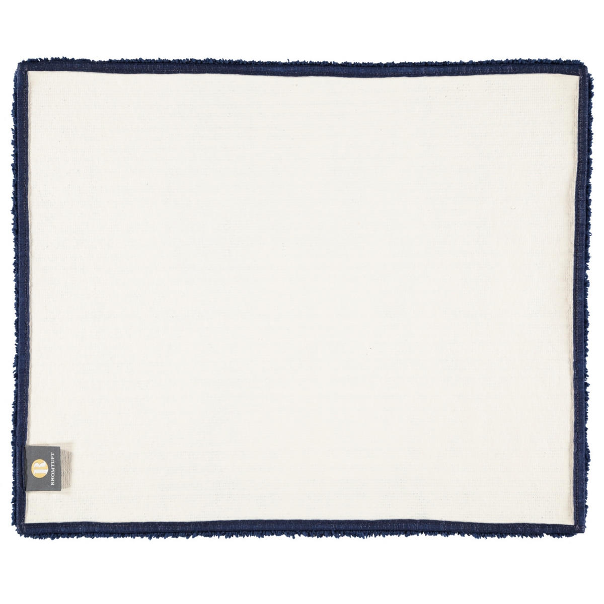 BADTEPPICHE SQUARE KOBALT - 84 - Blau, Textil (50/60cm) - Rhomtuft