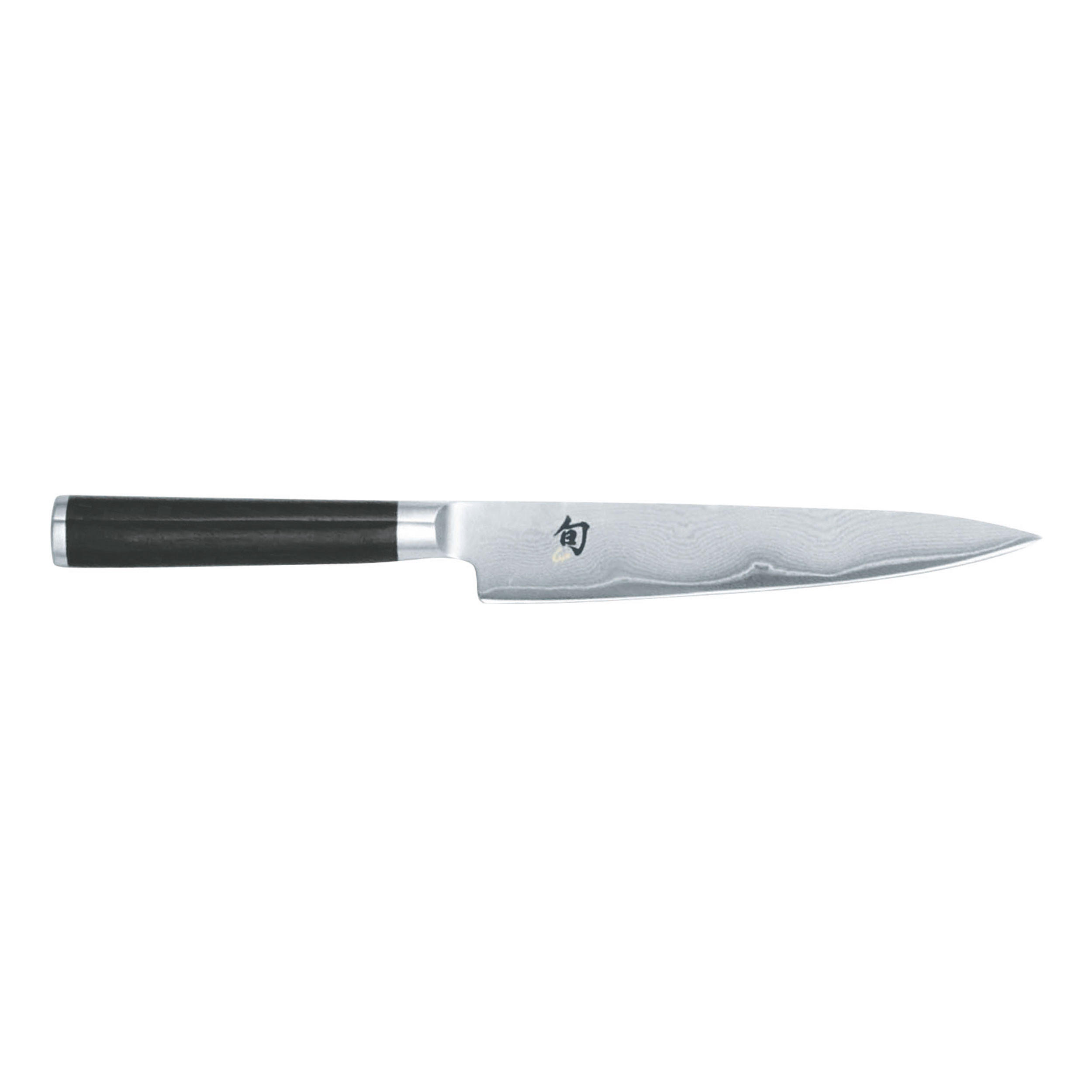GEMÜSEMESSER Shun Classic, 15 cm - Silberfarben, Metall (16.2cm) - Kai Messer
