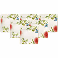 SPEISETELLER Amazonia bunt 27 x 27 cm 6er Set - Multicolor, Keramik (1cm) - Villeroy & Boch