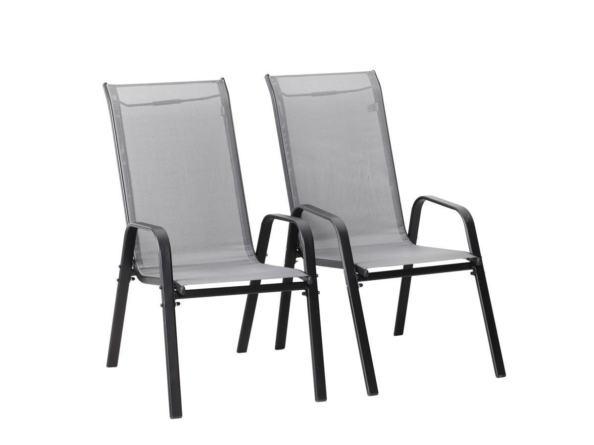 Habitat Garten Gartensessel Schwarz 75x92x53 cm