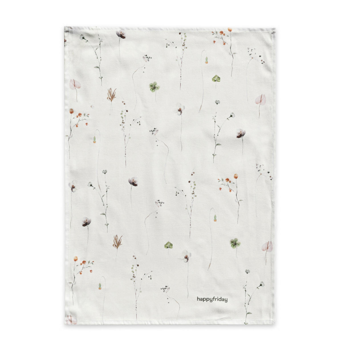 GESCHIRRTUCH (2 tlg) ikebana 70x50 cm mehrfarbig - Multicolor, Textil (70/50cm) - Happy Friday