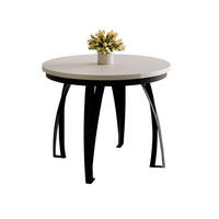 ESSTISCH ausziehbar Ø 100/120 LUGOS Kaschmir - Kaschmir, Holzwerkstoff (100/100/77cm) - Compleo24