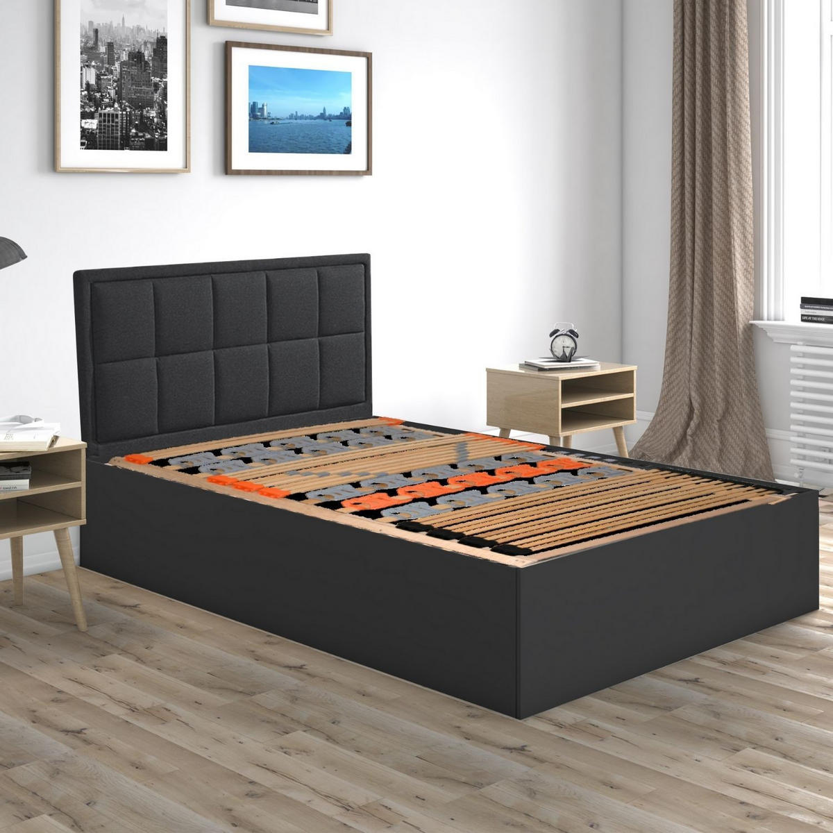 TELLERLATTENROST KOMBIFLEX NV 140x200 cm - Naturfarben, Holz (140/200cm) - Coemo