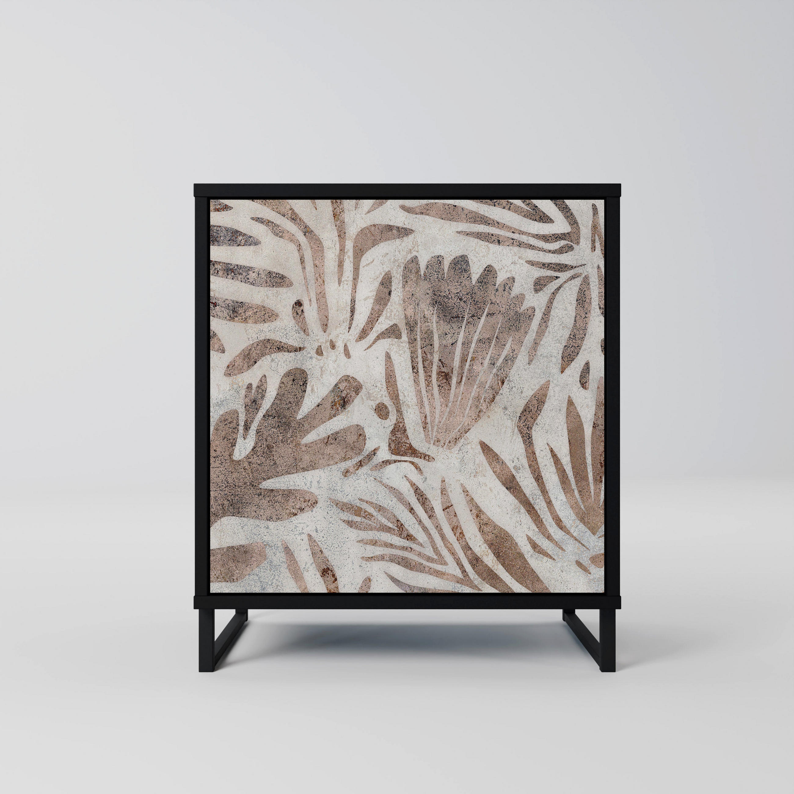 SpaceRebels Sideboard Schwarz 57.5x67.5x42 cm