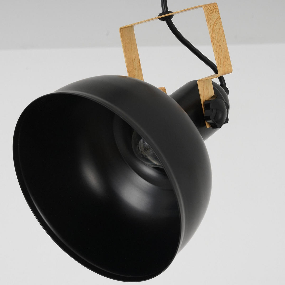 PENDELLEUCHTE Seraphina 18/18/160 cm - Schwarz, Metall (18/18/160cm) - ZMH