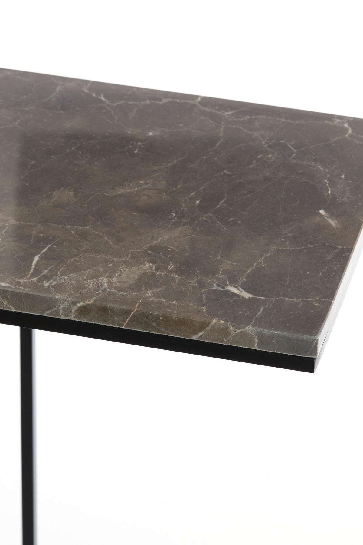 BEISTELLTISCH Roshan Schwarz 41/31/66 cm - Schwarz, Metall (41/31/66cm) - Light & Living