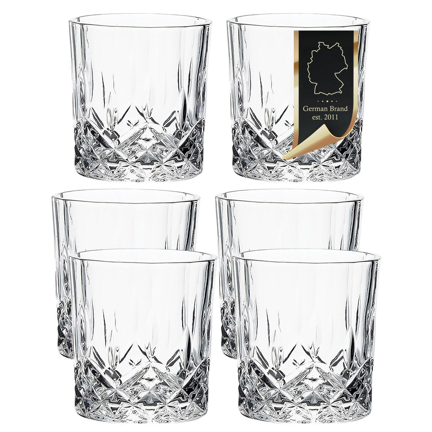 WHISKY GLAS SET (6-tlg.) - Transparent, Glas (0.2L) - Intirilife