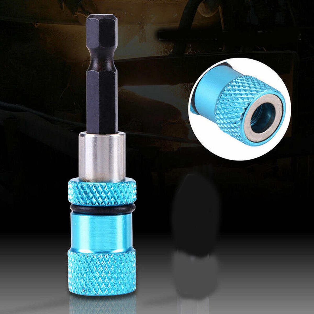 BIT-SATZ,60MM - Blau, Metall (6.5/6.5/1.5cm) - LIBRATON
