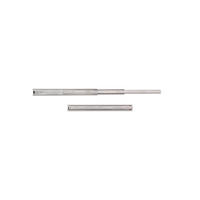 KORPUSSCHIENEEN Kugelgelagerter für Schubladen mit Vollauszug, Höhe 45mm, Länge 450mm, Stahl, Verzinkt - Zinkfarben, Metall (5.5/3/45cm) - EMUCA