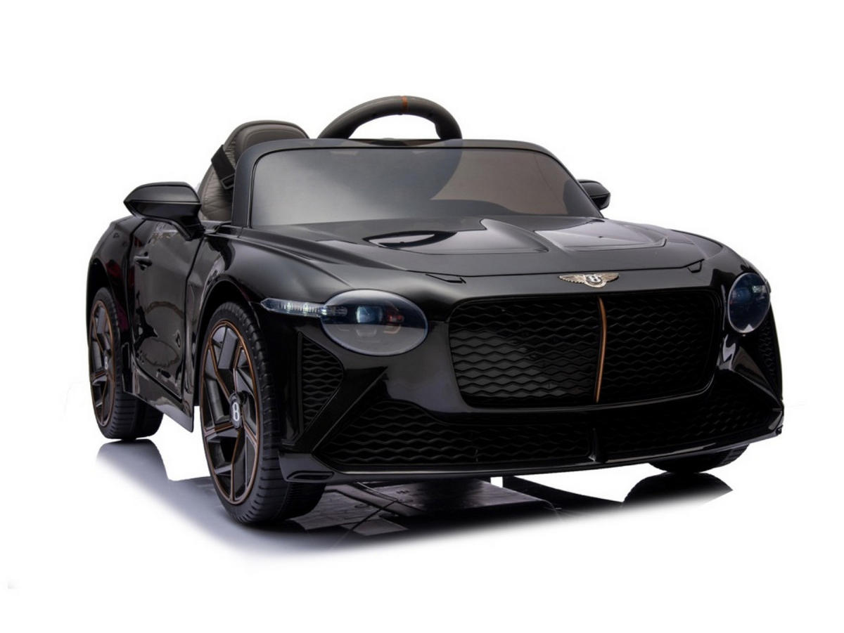 KINDER ELEKTROAUTO Bentley Bacalar schwarz - Schwarz, Kunststoff (108/65/45cm) - TPFLiving