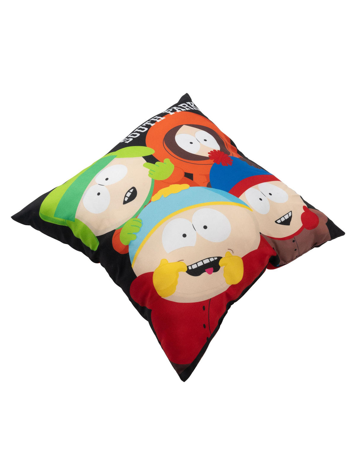 KINDERKISSEN South Park Schwarz 40 x 40 cm - Schwarz, Textil (40/40cm) - United Labels