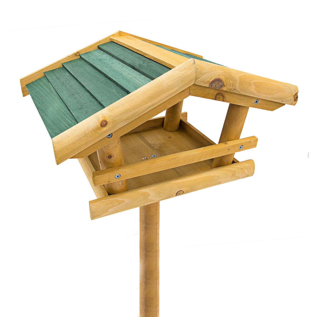 VOGELHAUS - Hellbraun, Holz (37/100/43cm) - Relaxdays