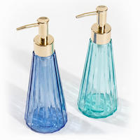 2XDÁVKOVAČ - různobarevná, plast/sklo (8/22/8cm) - Relaxdays
