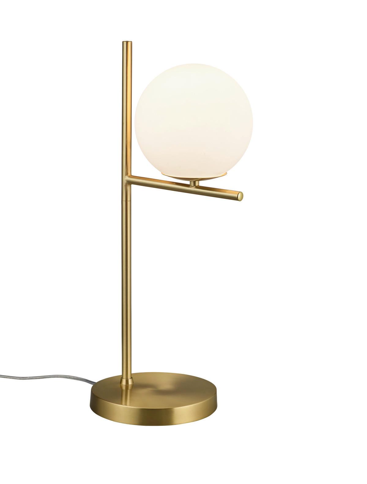 Trio Leuchten Tischlampe Gold 18x52x18 cm