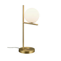 TISCHLAMPE PURE - Gold - 0/0/52 cm - Goldfarben, Metall (18/18/52cm) - Trio Leuchten