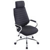 BÜROSTUHL Rocket Stoff, Schwarz - Schwarz, Textil/Metall (60/128/67cm) - TPFLiving