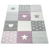 KINDERTEPPICH 133/133 cm Cosmo 348 - Lila, Textil (133/133cm) - Paco Home