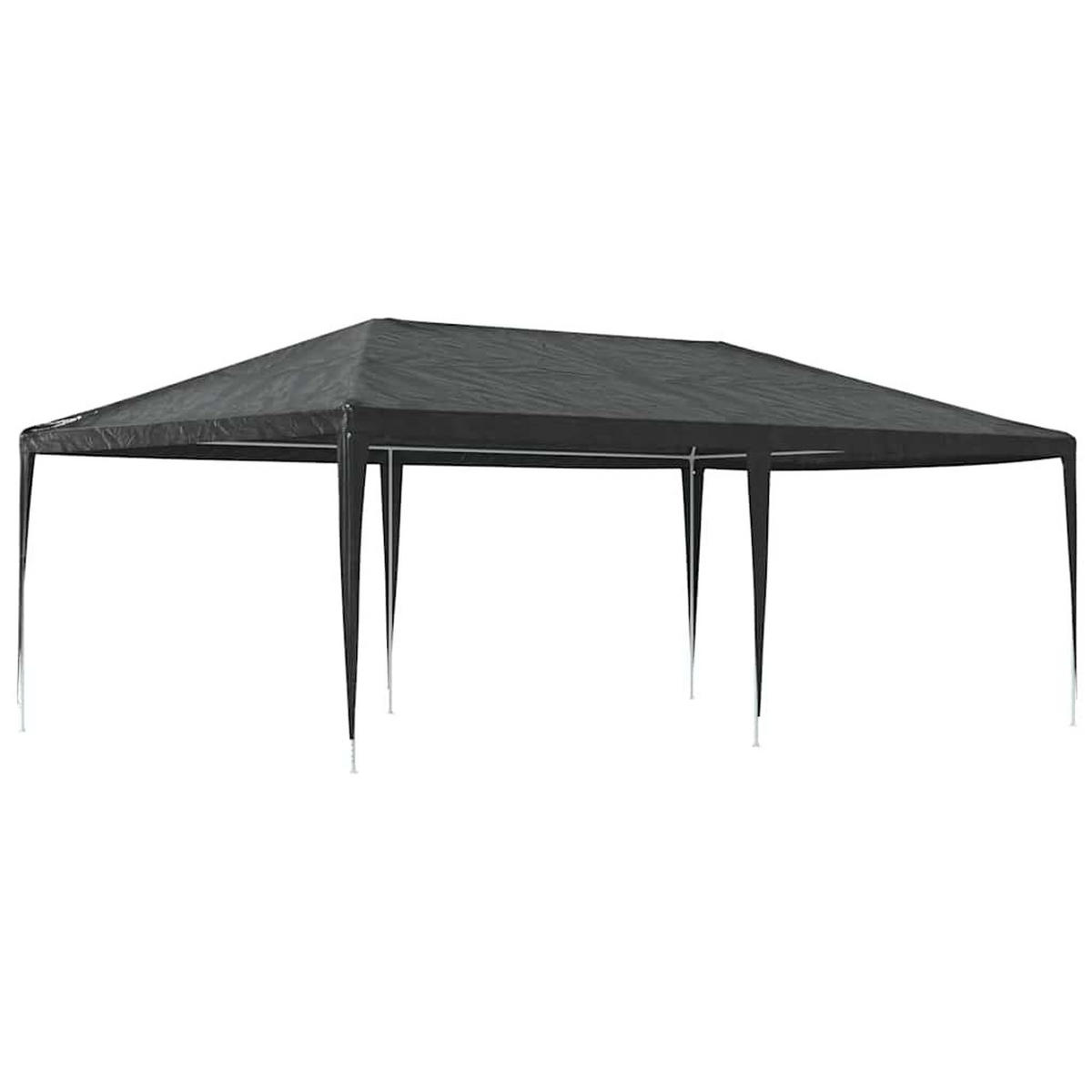 PROFI-PARTYZELT 4/6 M Anthrazit 90 G/M² - Anthrazit, Kunststoff (400/275/600cm) - vidaXL