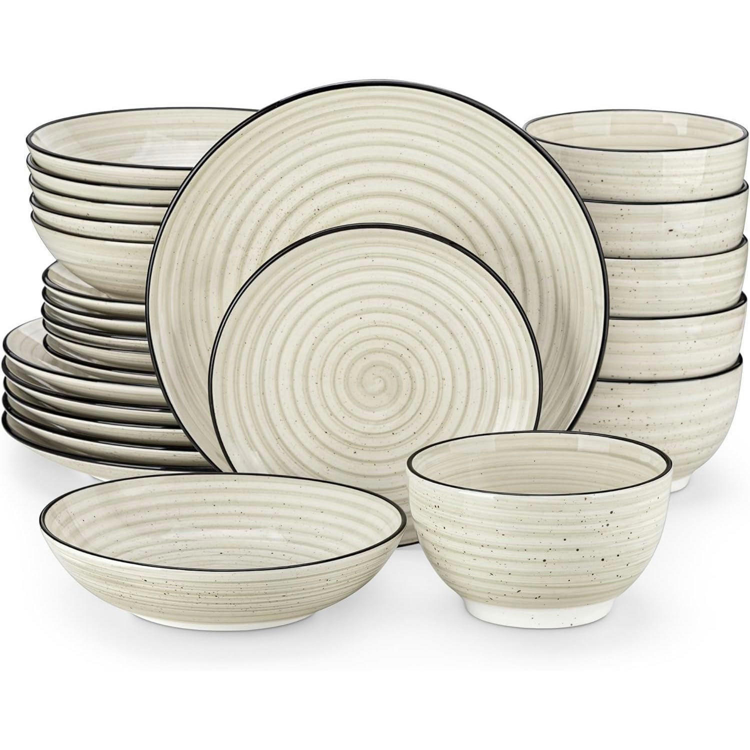 XXXLutz Tafelservice Beige 26.8x3.2x26.8 cm