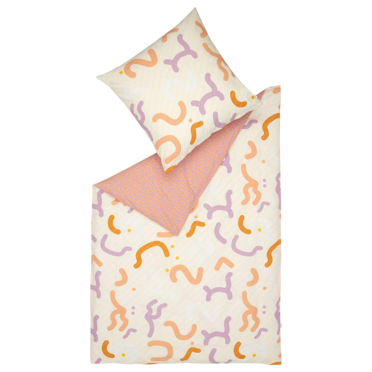 GANZJAHRESBETTWÄSCHE CRINKLES - Rosa, Textil (140/200cm) - Esprit