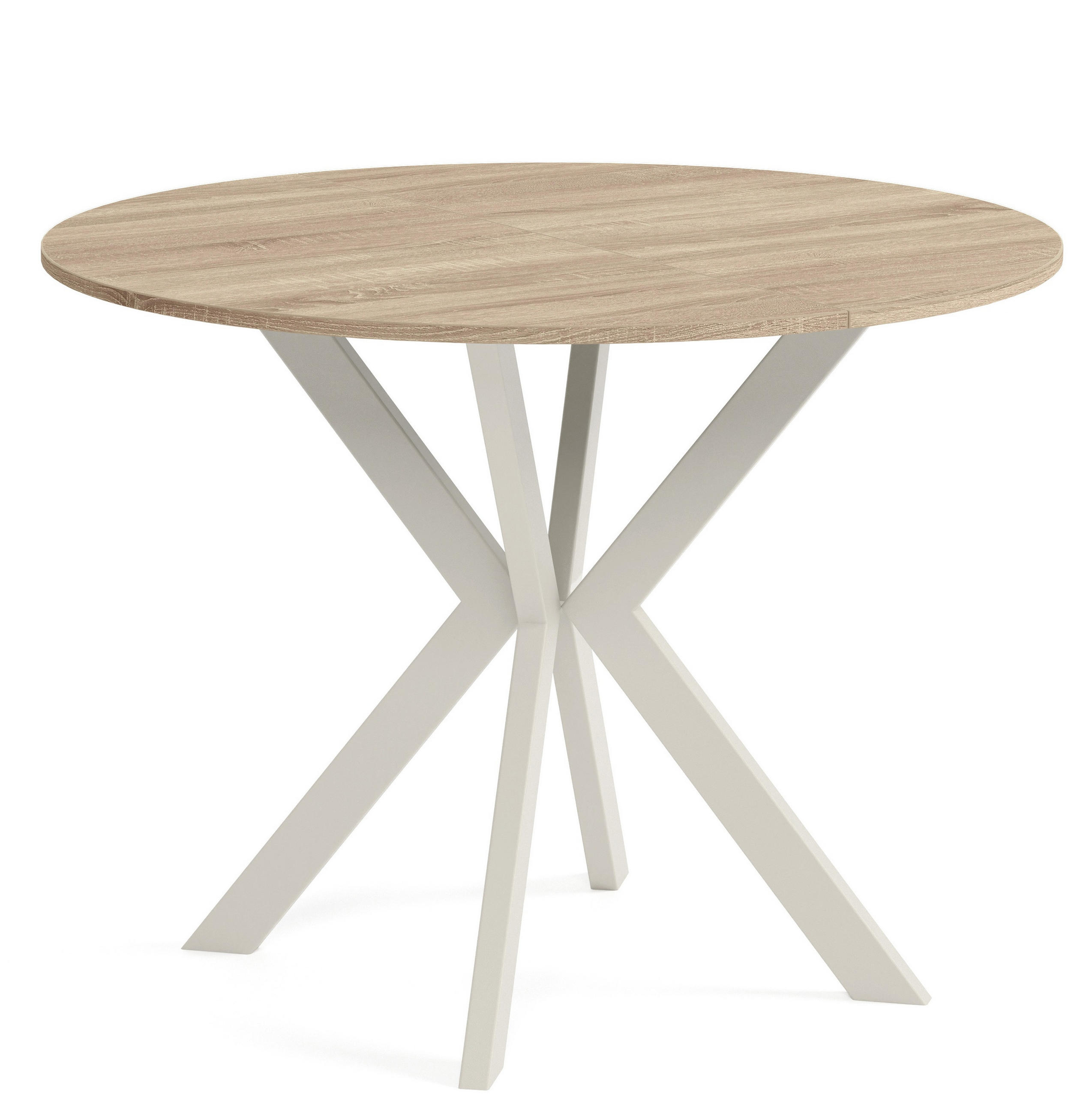 Sepro Meble Tisch Kaschmir, Eiche 100x76x100 cm