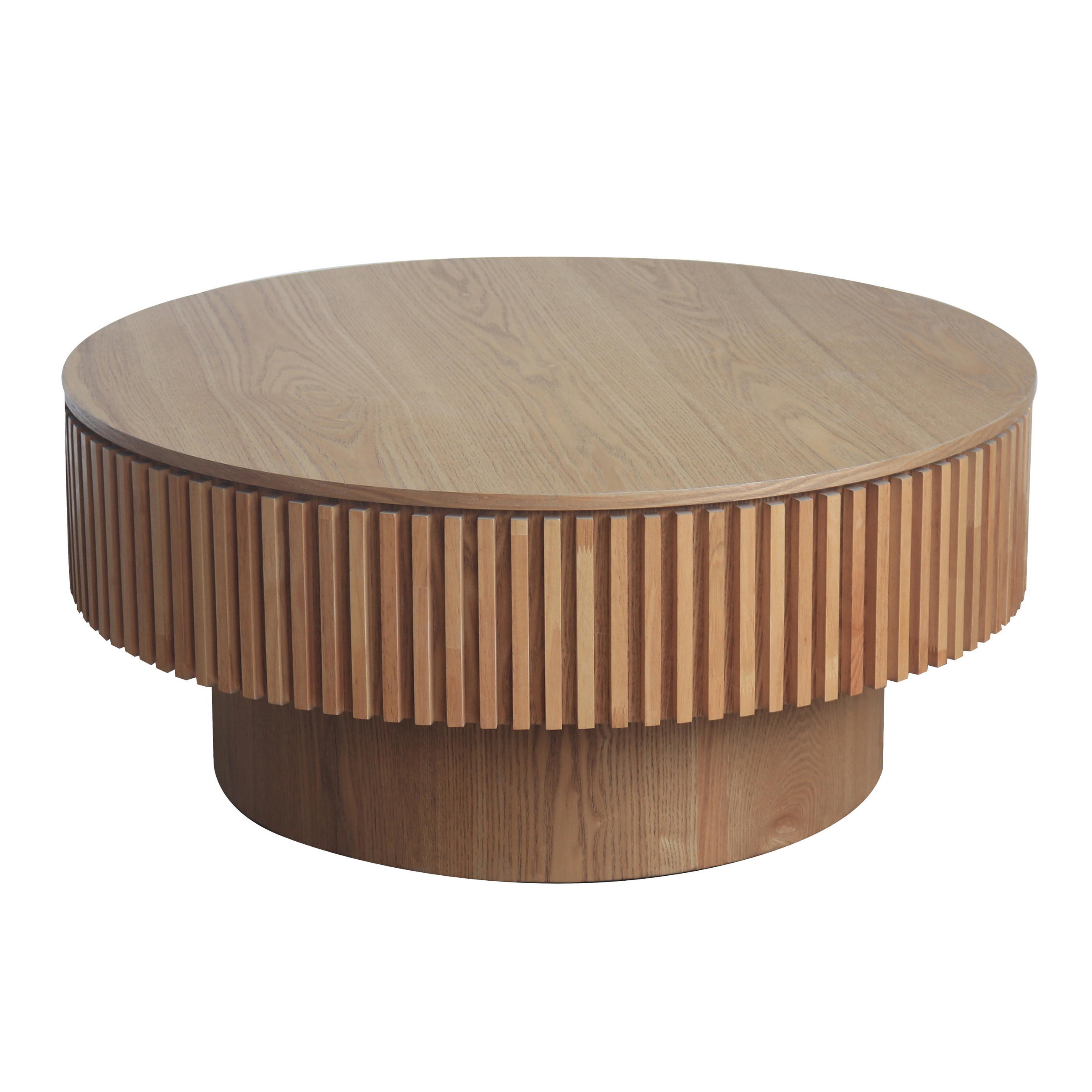 COUCHTISCH Naturfarben 75/75/35 cm - Naturfarben, Holz (75/75/35cm) - PANGIVO