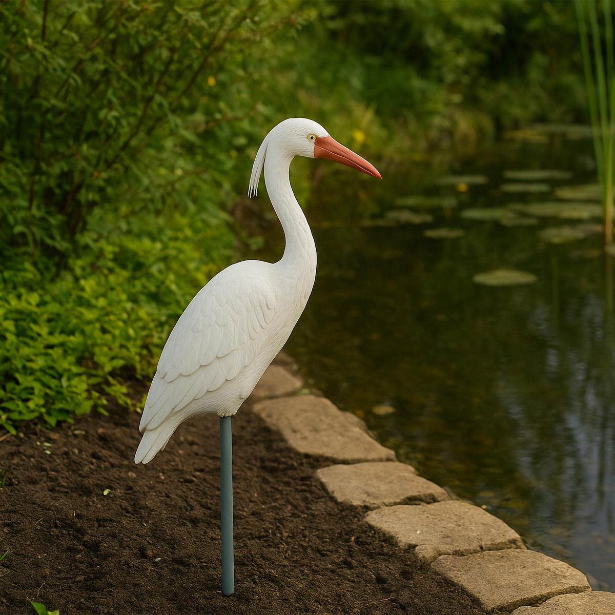 GARTENDEKOFIGUR - Multicolor, Kunststoff (66/61/14cm) - Relaxdays