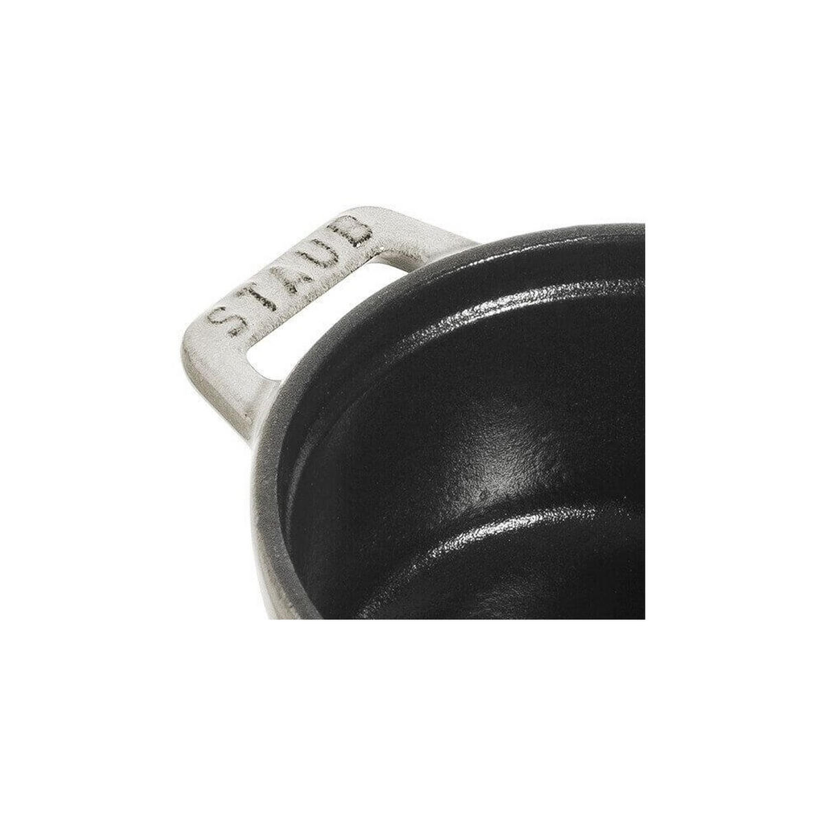 TOPF Grau 13/9.9/7 cm 405014080 - Grau, Metall (10cm) - Staub