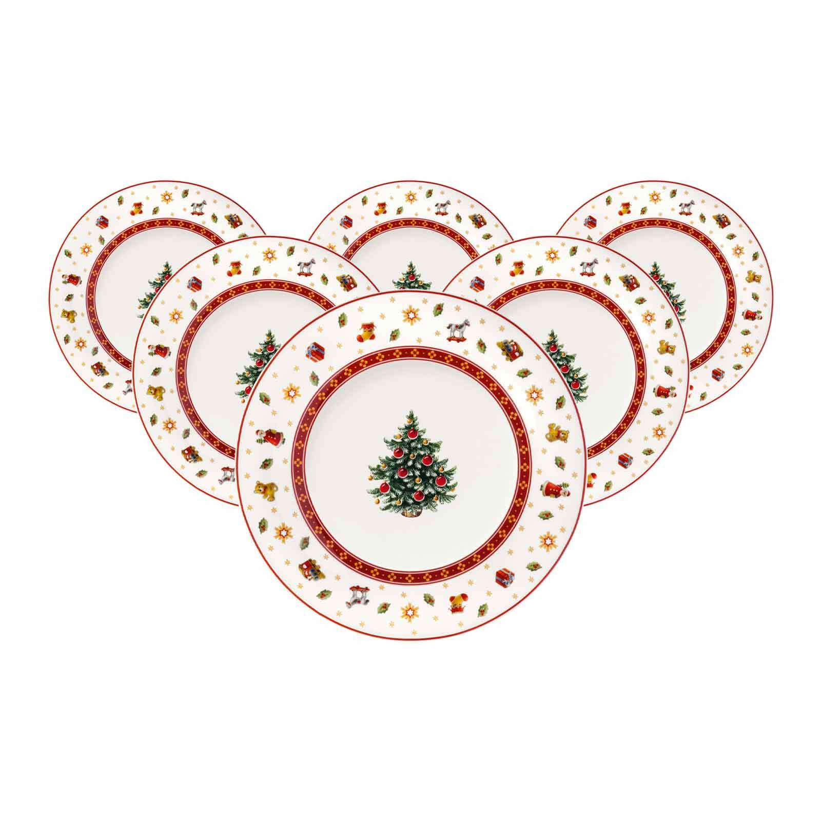 FRÜHSTÜCKSTELLER Toy's Delight weiß ø 21,5 cm 6er Set - Weiß, Keramik (21.5cm) - Villeroy & Boch