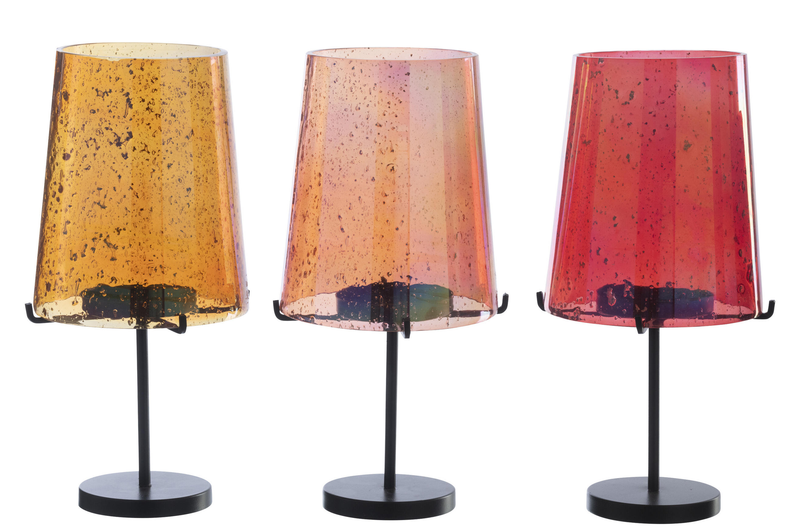 J-Line Windlicht Orange 30 cm