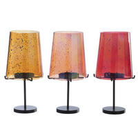 WINDLICHT OR (3ER SET) - Orange, Glas (14.5/30cm) - J-Line