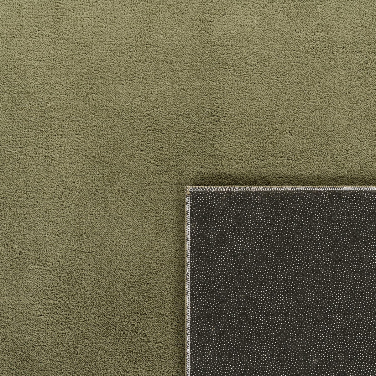 TEPPICH Kurzflor waschbar Unifarben Wohnzimmer schmutzabweisend Hellgrün Rechteckig 100x200 - Grün, Textil (100/200cm) - KADIMA DESIGN