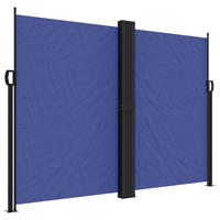 SEITENMARKISE Ausziehbar Blau 180x600 cm - Blau, Textil (600/180/600cm) - furnicato