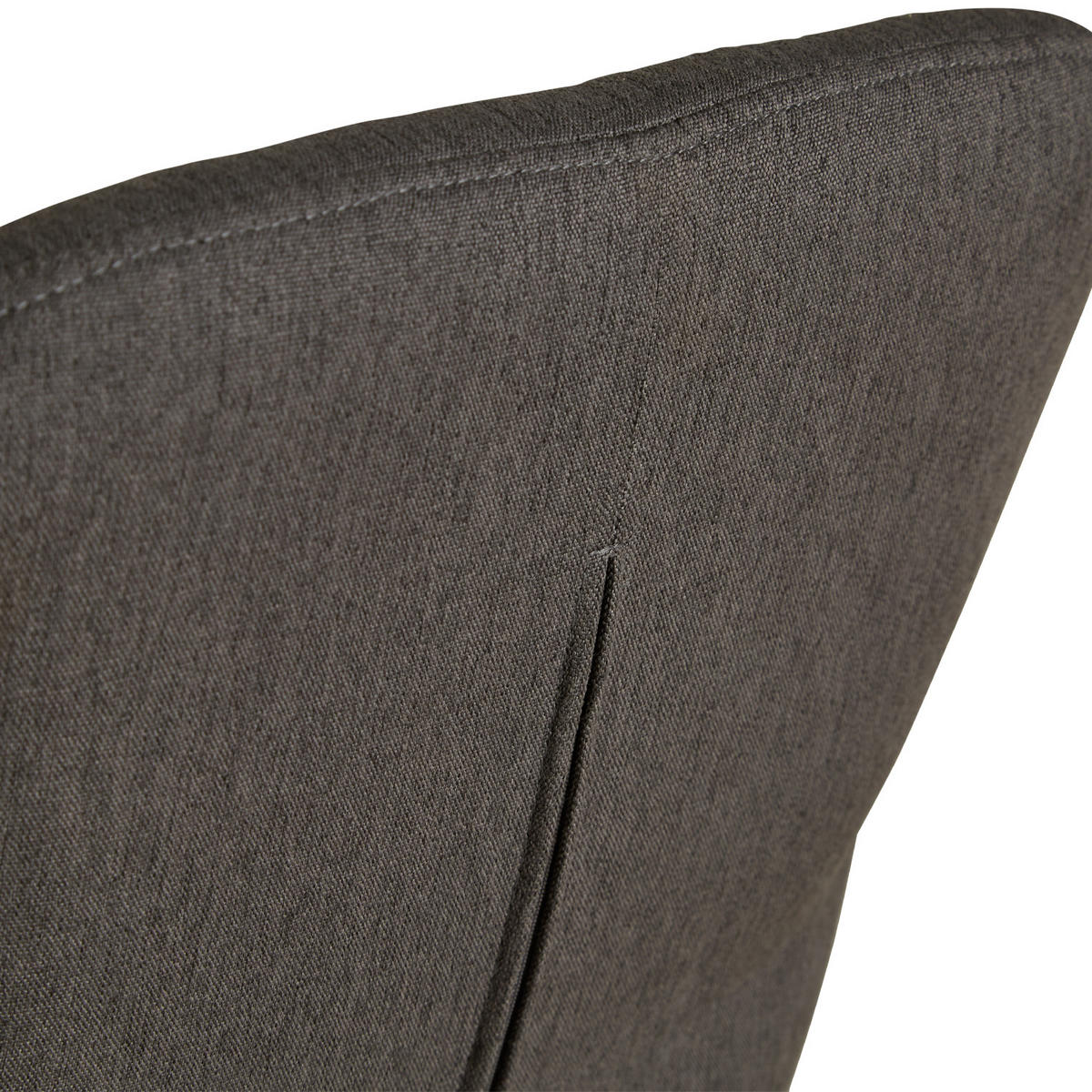 TISCHGRUPPE 160-200/90 cm weiß mit 4 Stühle Anthrazit - Anthrazit/Weiß, Holz/Textil (160/88/90cm) - Homestyle4u
