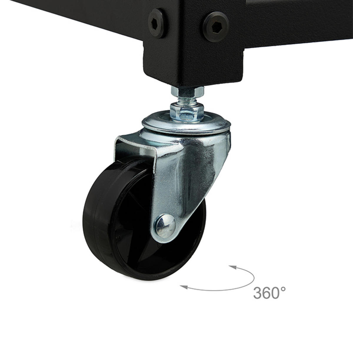 ROLLWAGEN - Multicolor, Holzwerkstoff/Kunststoff (60/89/40cm) - Relaxdays