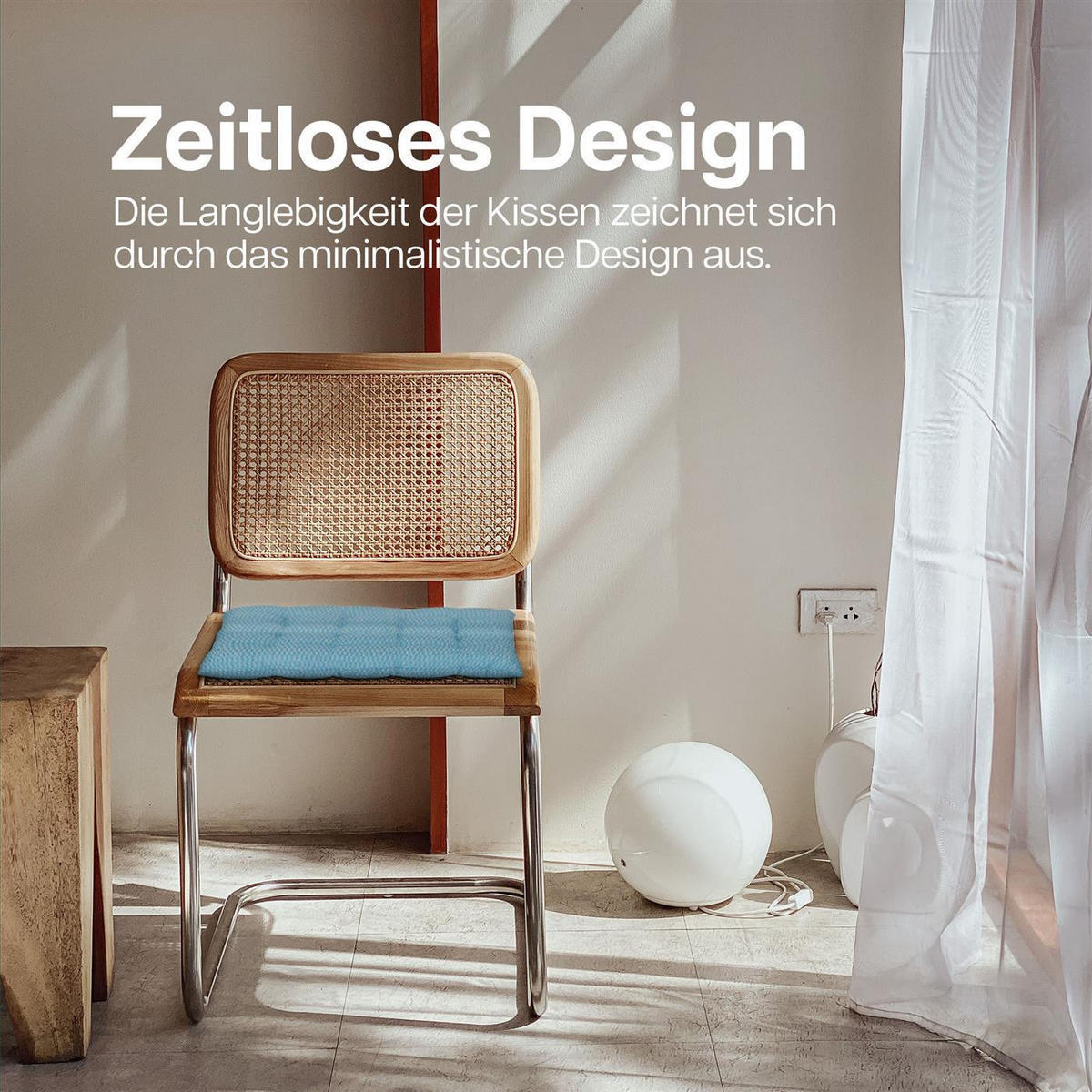 SITZKISSEN Lissabon 40x40cm Türkis 1er Pack - Türkis, Textil (40/40/6cm)