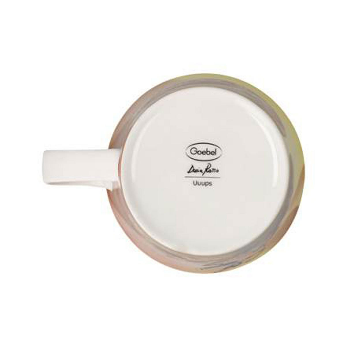 TEETASSE Daria Rosso - Uuups, Fine Bone China - Multicolor, Keramik (0.35L) - Goebel